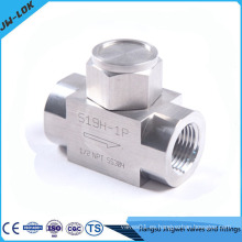 De alta presión miniatura válvulas de retención fabricante en China